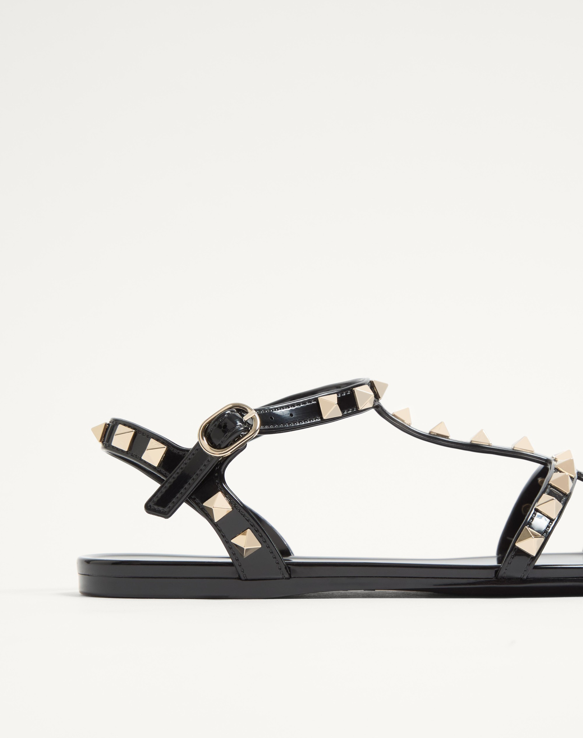 ROCKSTUD FLAT RUBBER SANDAL - 7