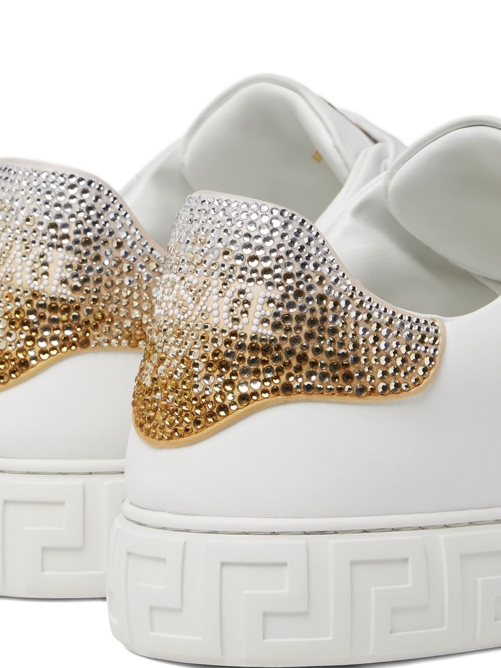 Crystal Greca sneakers - 4