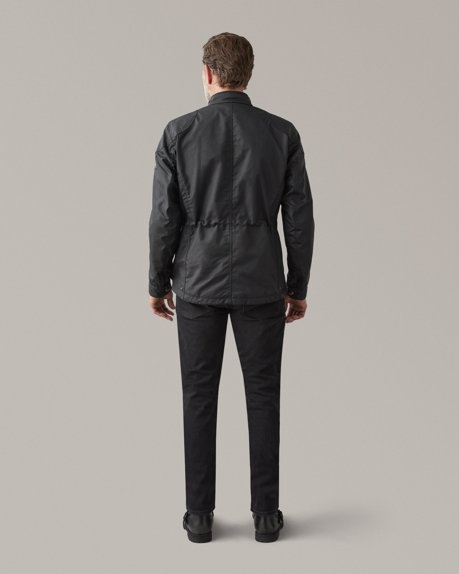 WAYMASTER MOTORCYCLE WAXED COTTON JACKET - 4