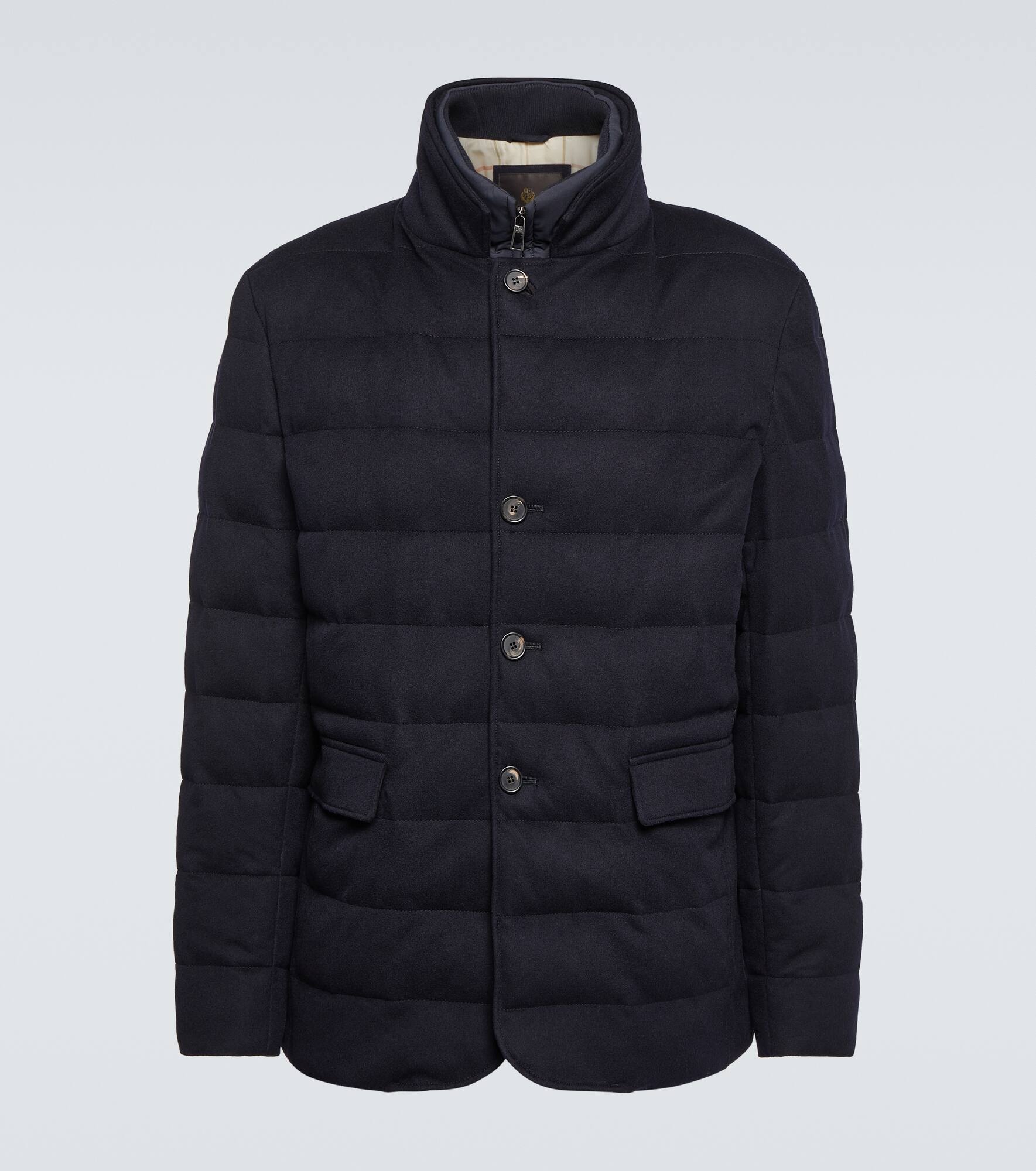 Nama cashmere puffer jacket - 1