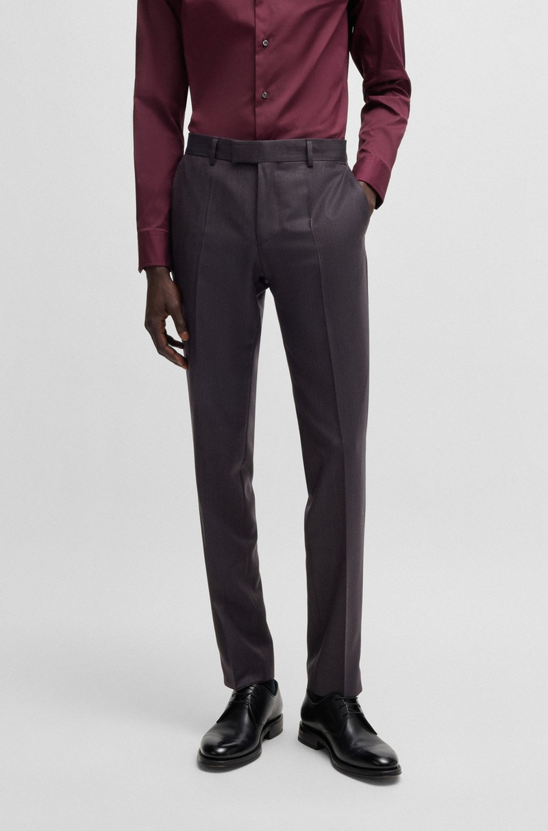 SLIM-FIT SUIT IN WOOL AND SILK 6
