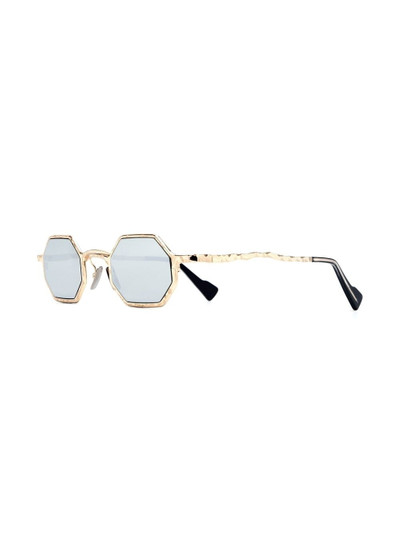 Kuboraum geometric-frame tinted sunglasses outlook