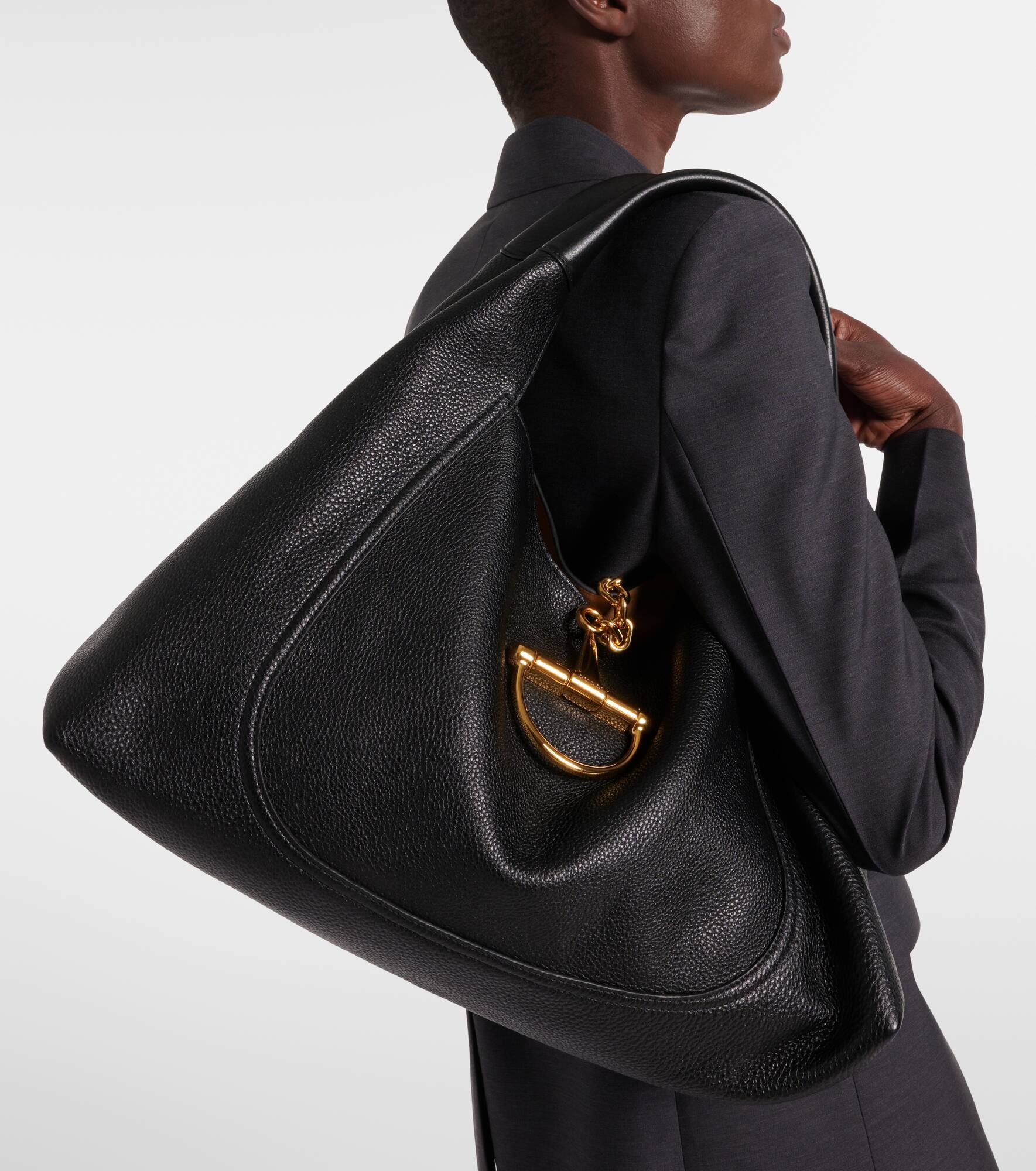 Gucci Softbit Maxi leather shoulder bag - 7