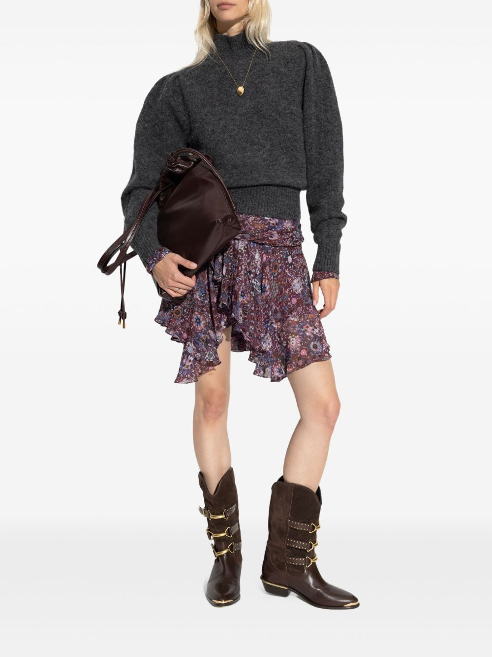 long-sleeve turtleneck sweater - 2