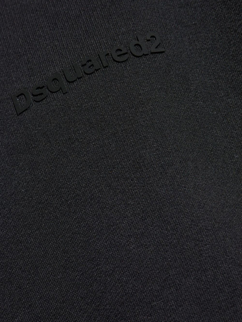 logo-embroidered hoodie 5