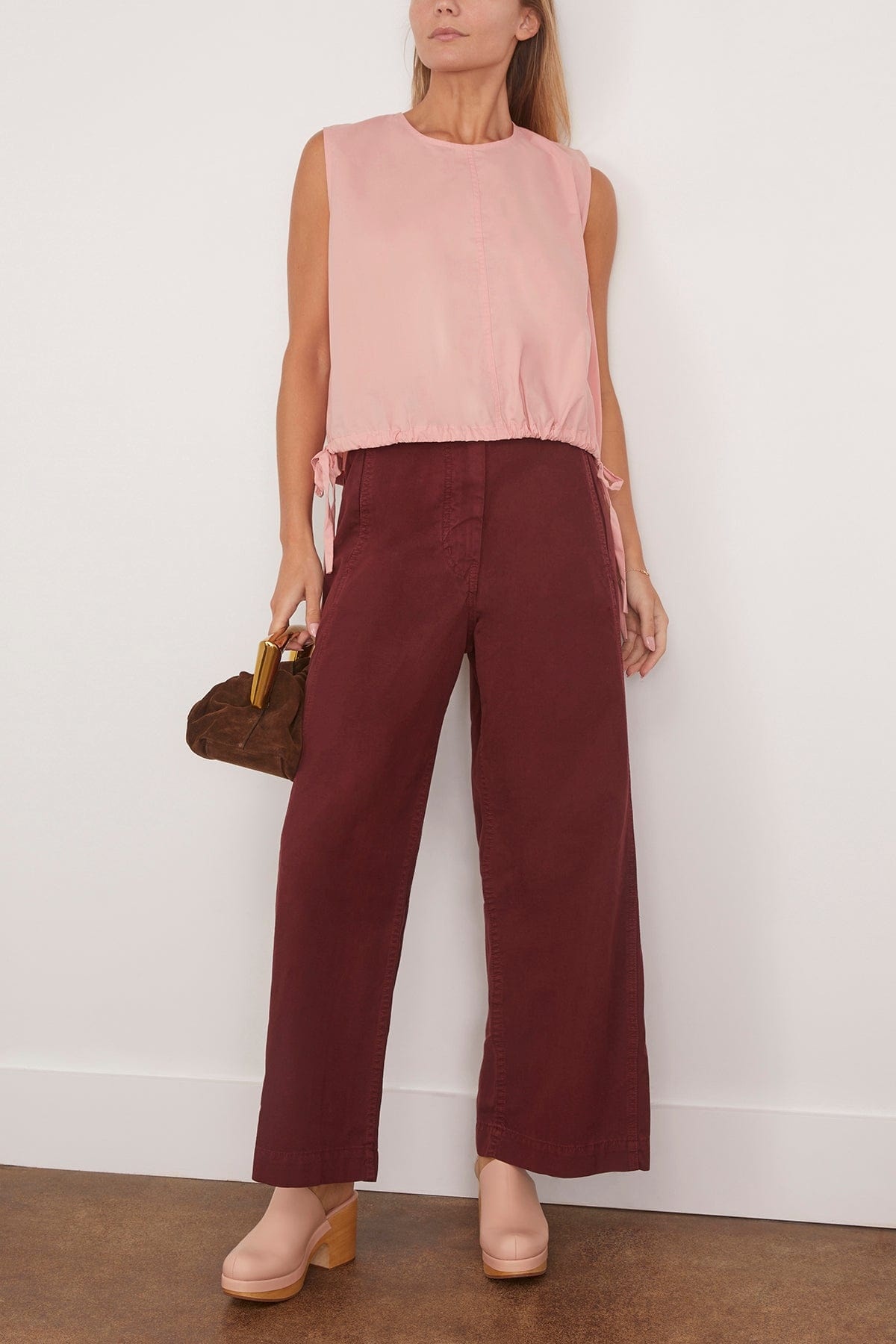 Garra Pant in Wine - 2