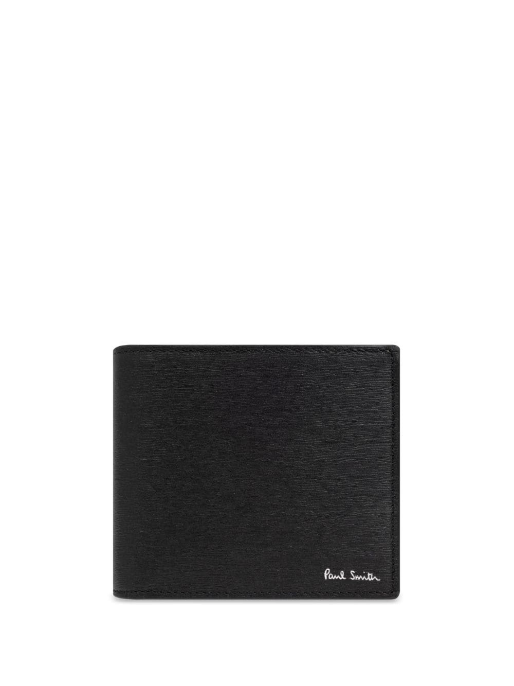 logo-stamp leather wallet - 1