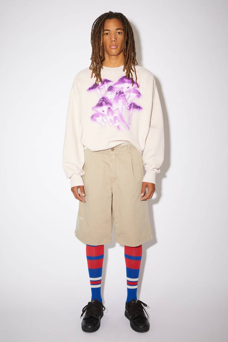 Acne Studios Workwear shorts - Desert beige outlook