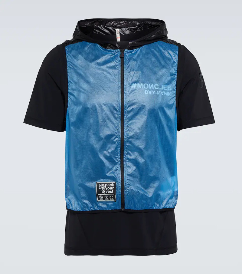 Technical short-sleeved vest - 1