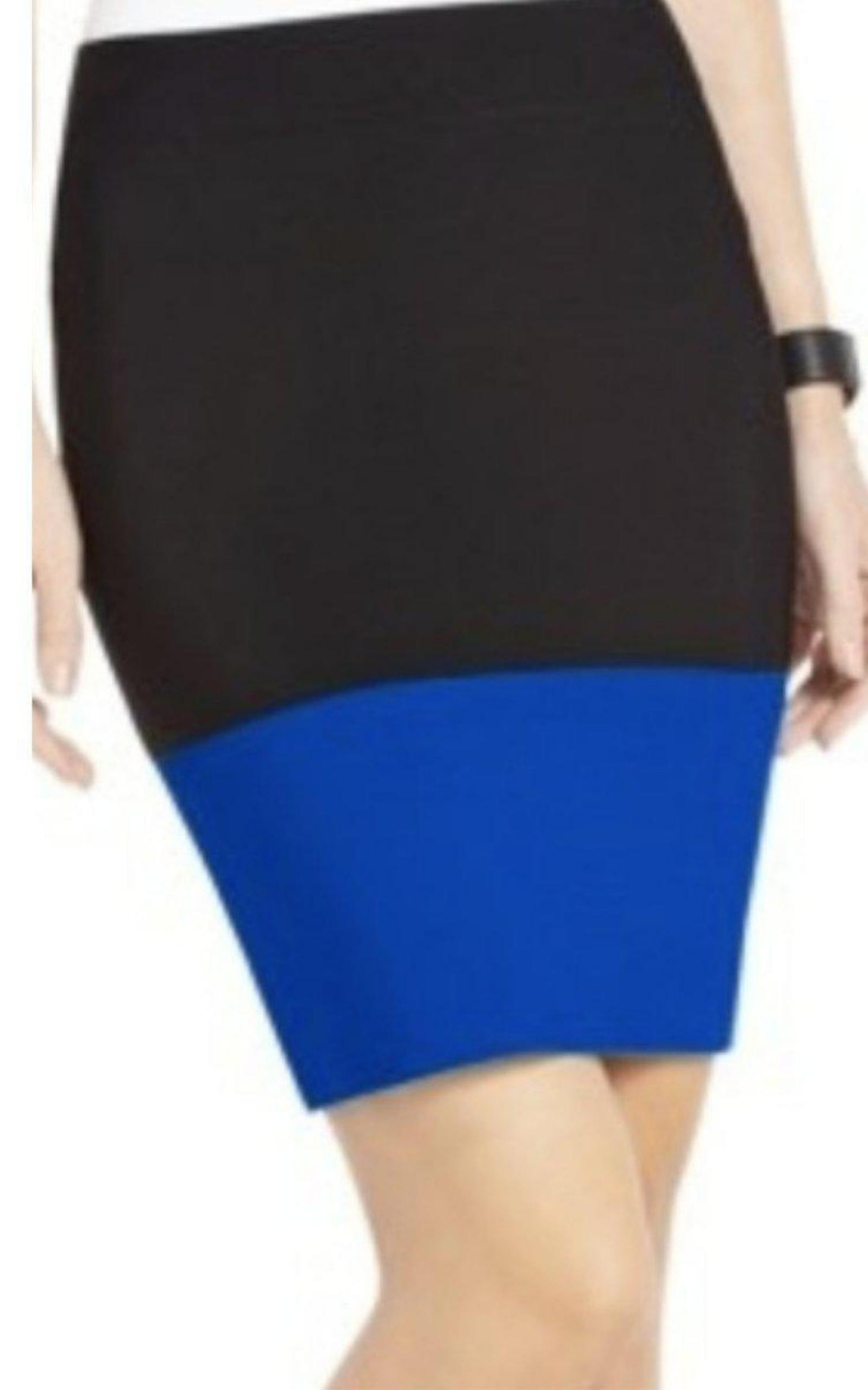 BCBGMAXAZRIA - Scarlett Color Block Pencil Skirt - 3