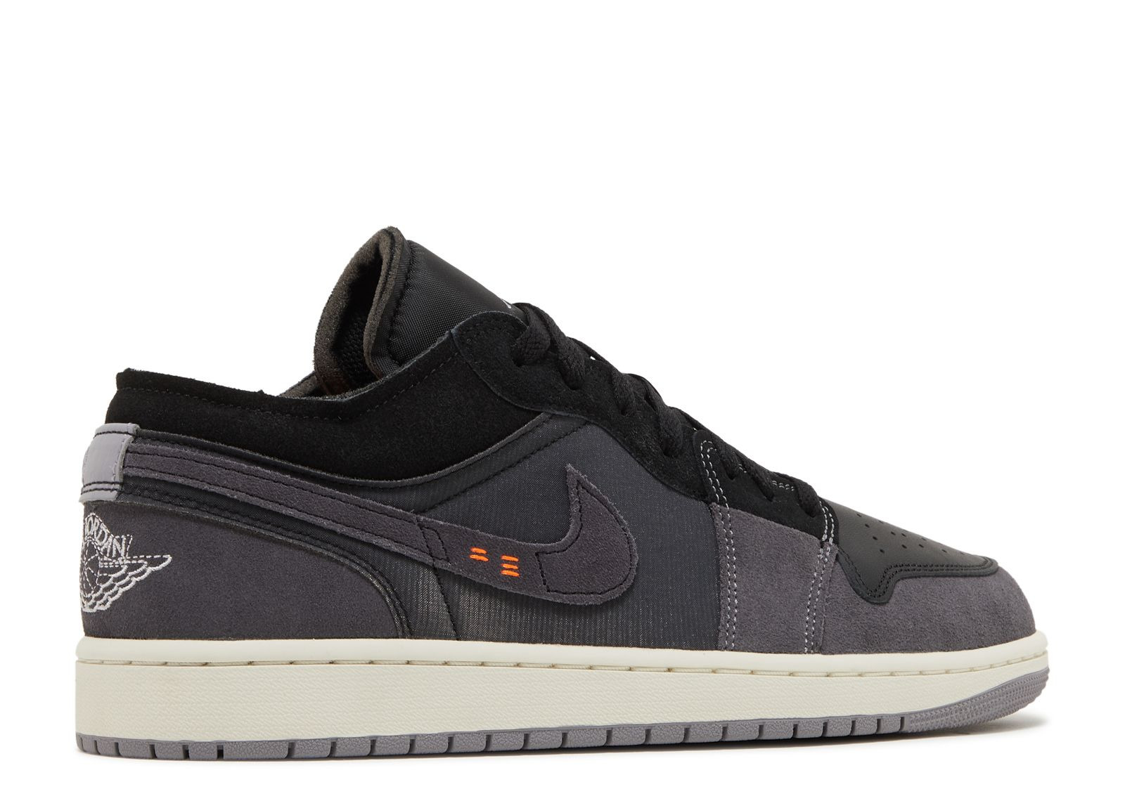 JORDAN 1 LOW SE CRAFT 'INSIDE OUT - BLACK' - 3