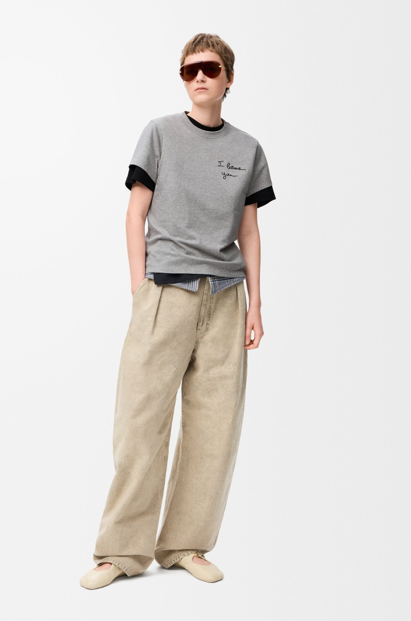 Loewe Regular fit T-shirt in cotton outlook