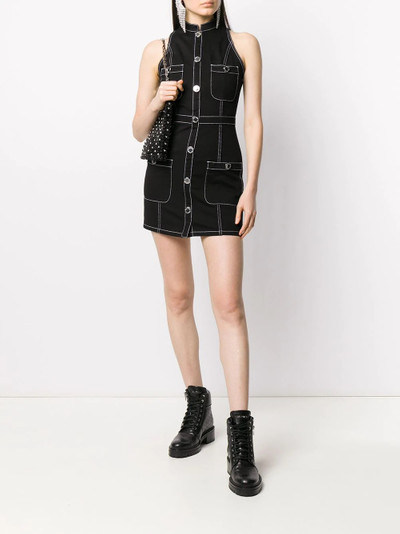 Balmain denim mini dress outlook