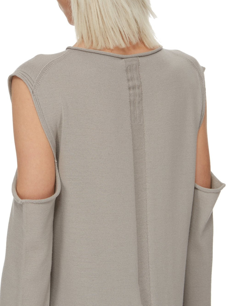 ribbed wool cut-out jumper 5