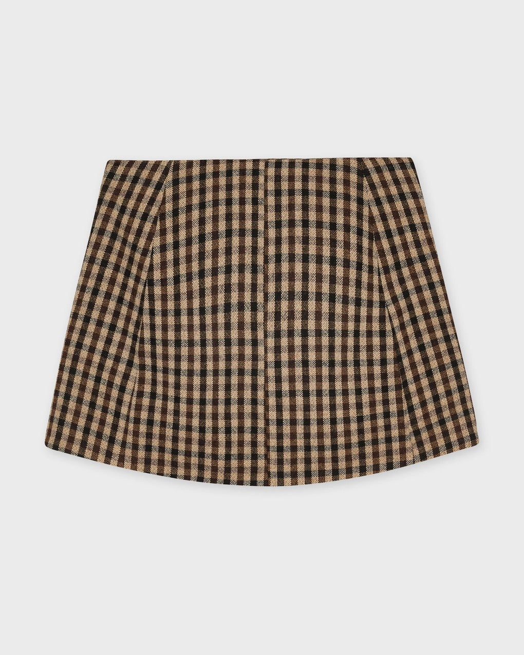 Skirt Check Wool Mix Check - 6