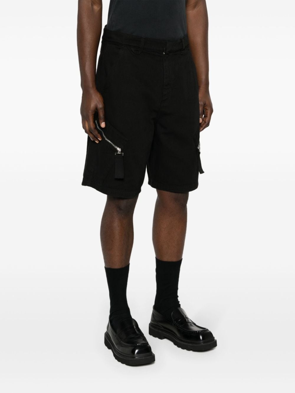 Le Short canvas cotton shorts - 3