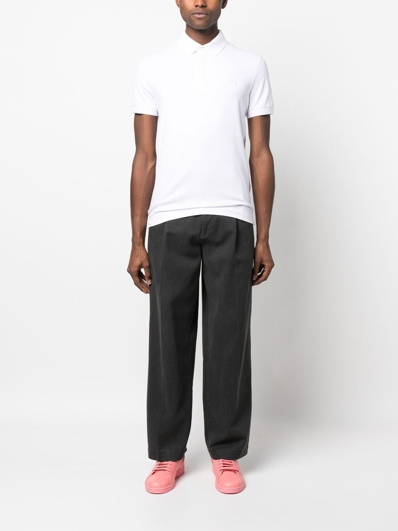 LACOSTE logo-patch polo shirt outlook