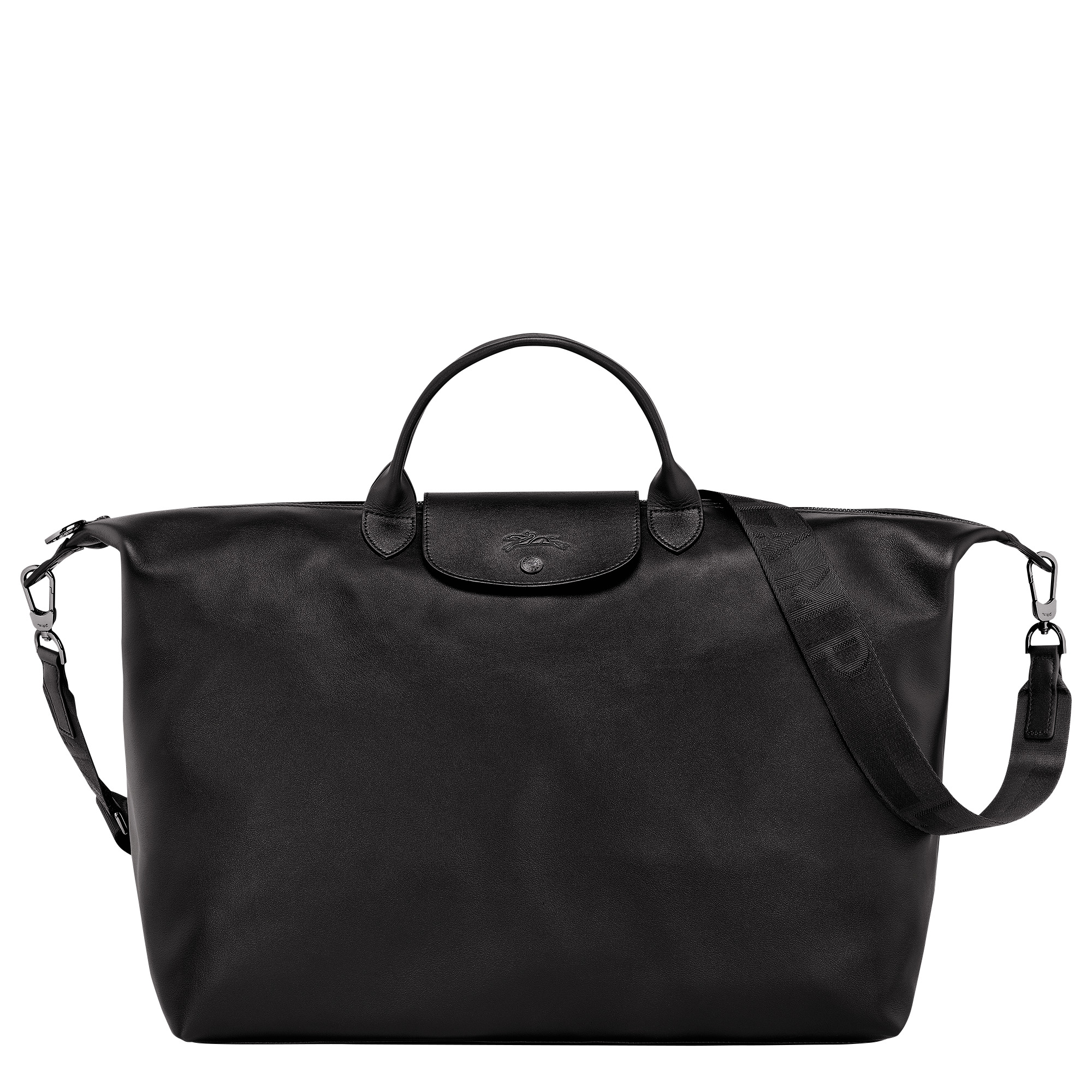 Le Pliage Xtra S Travel bag Black - Leather - 1