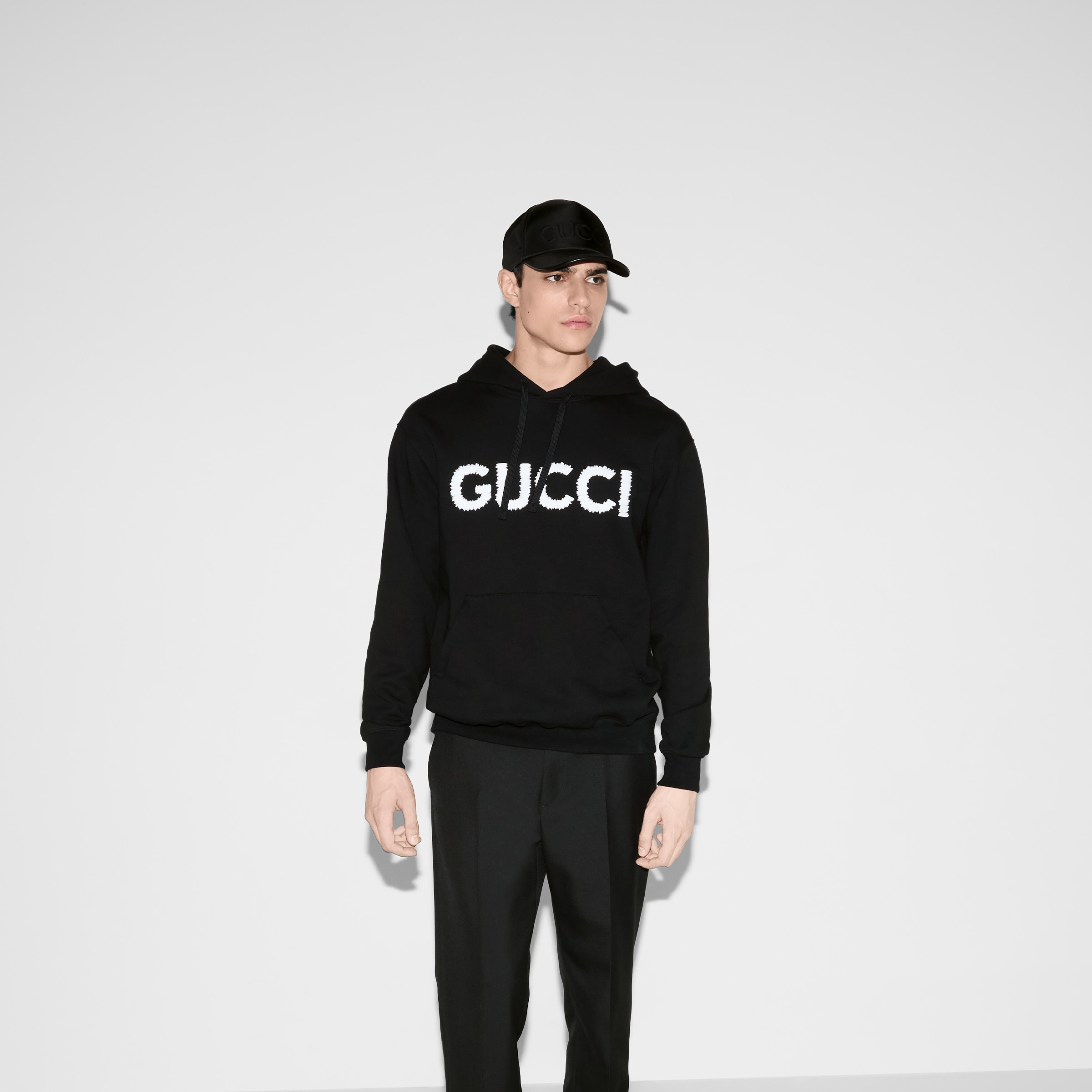Embroidered cotton jersey sweatshirt - 3