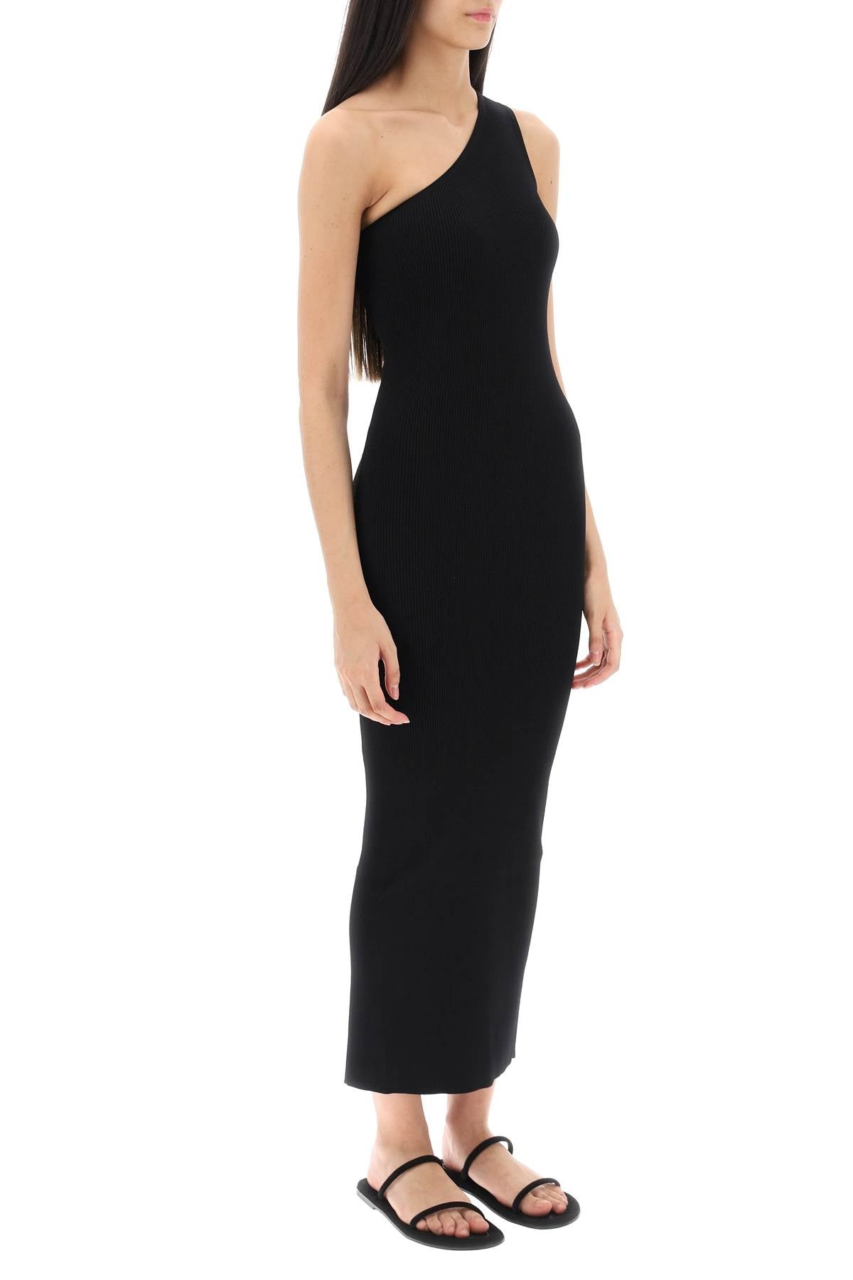 Toteme One-Shoulder Maxi Dress In Ribbed Knit Women - 2