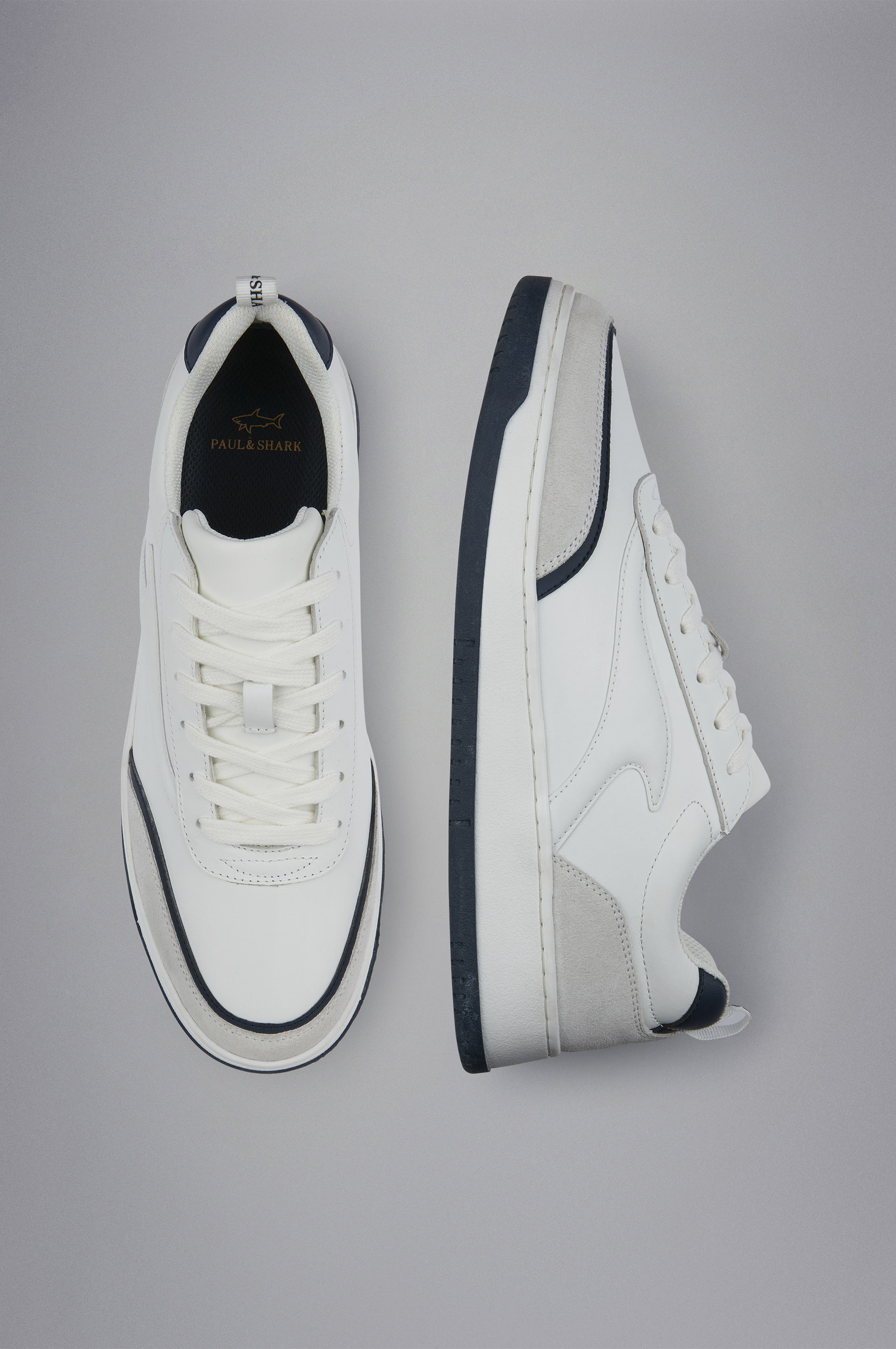 CLUB FIN LEATHER SNEAKERS - 2