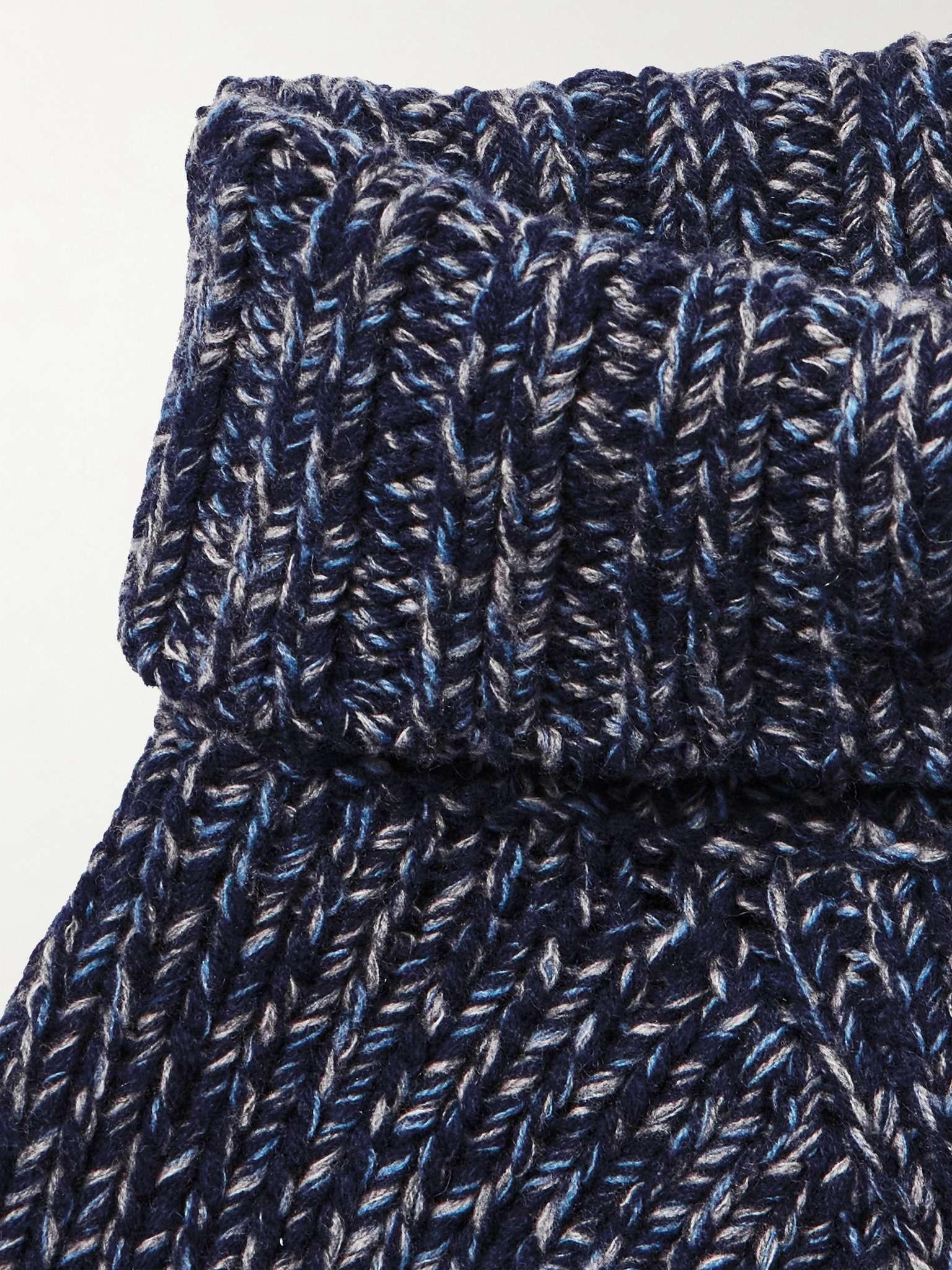 Virgin Wool, Cashmere and Silk-Blend Rollneck Sweater - 5