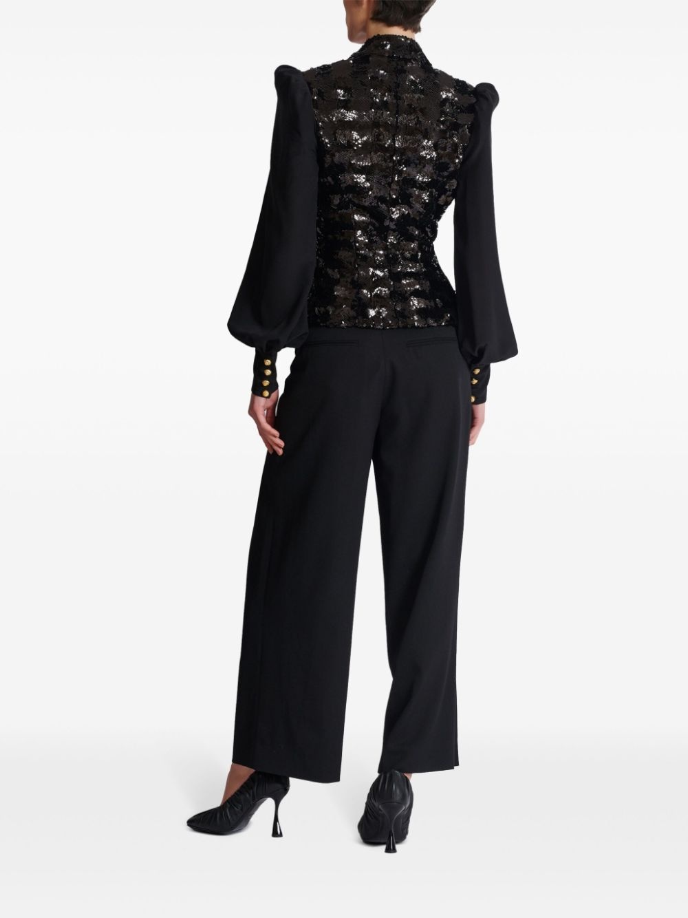 sequined blazer - 3