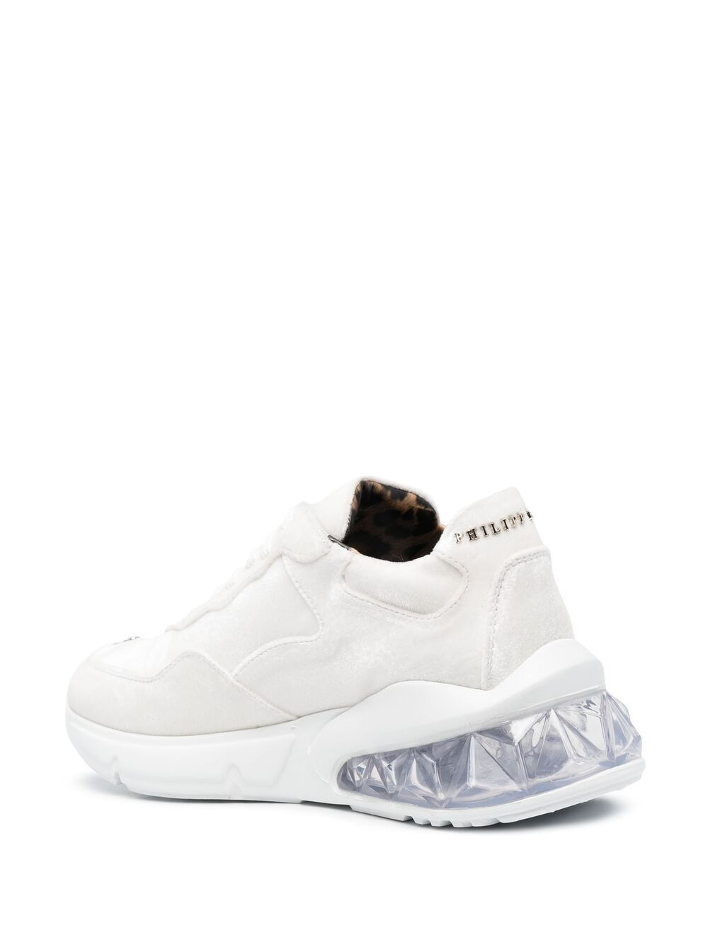 Runner velvet trainers - 3