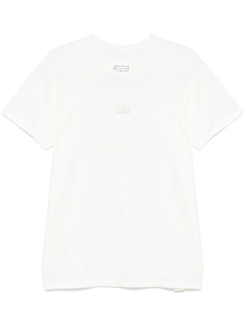 numbers-motif T-shirt - 1