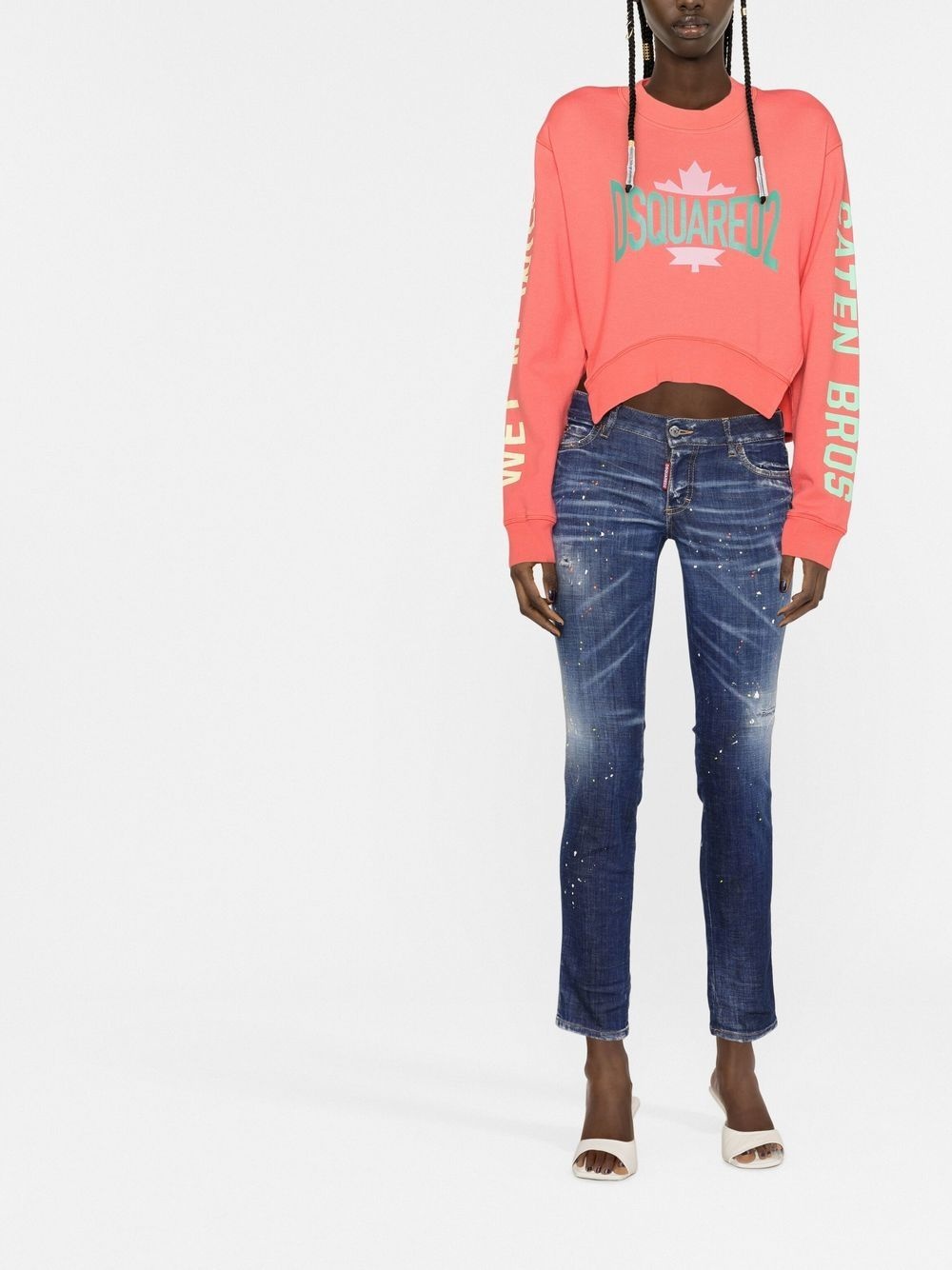 logo-print sweatshirt - 2
