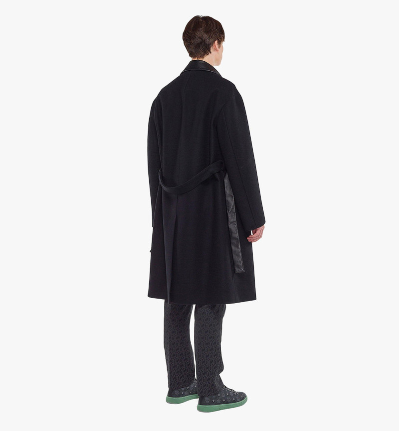 Men’s MCMotor Loden Wool Coat 4