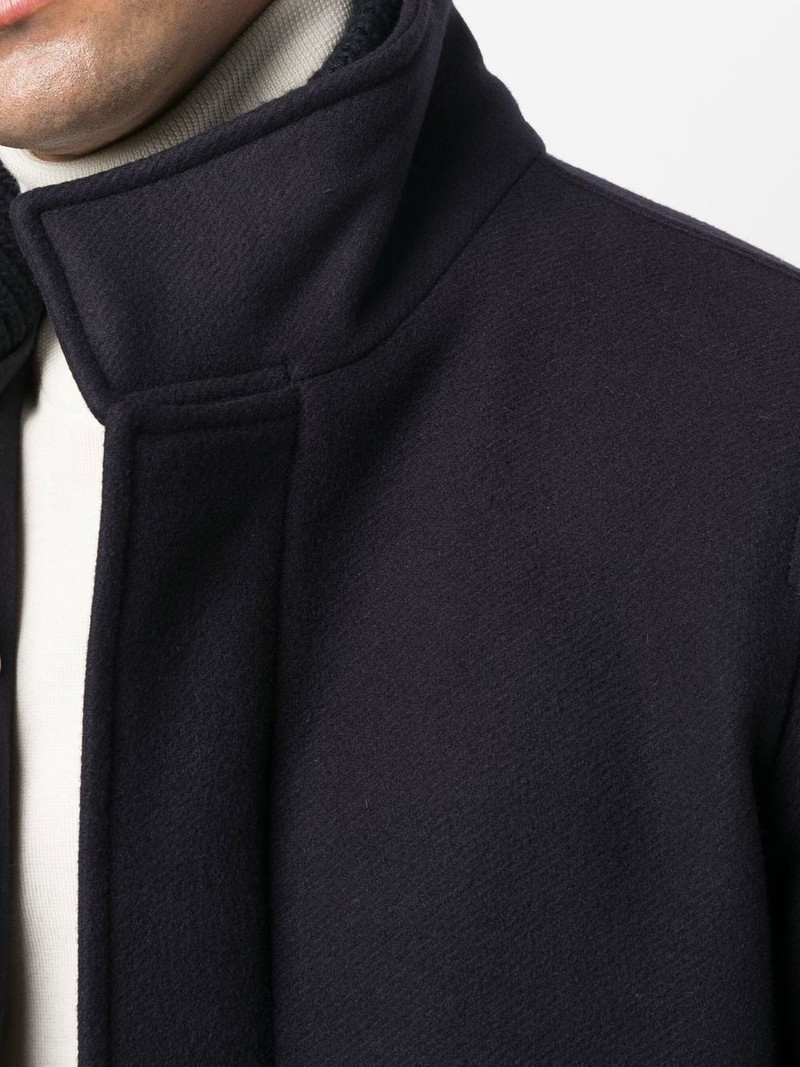 single-breasted fitted coat 5