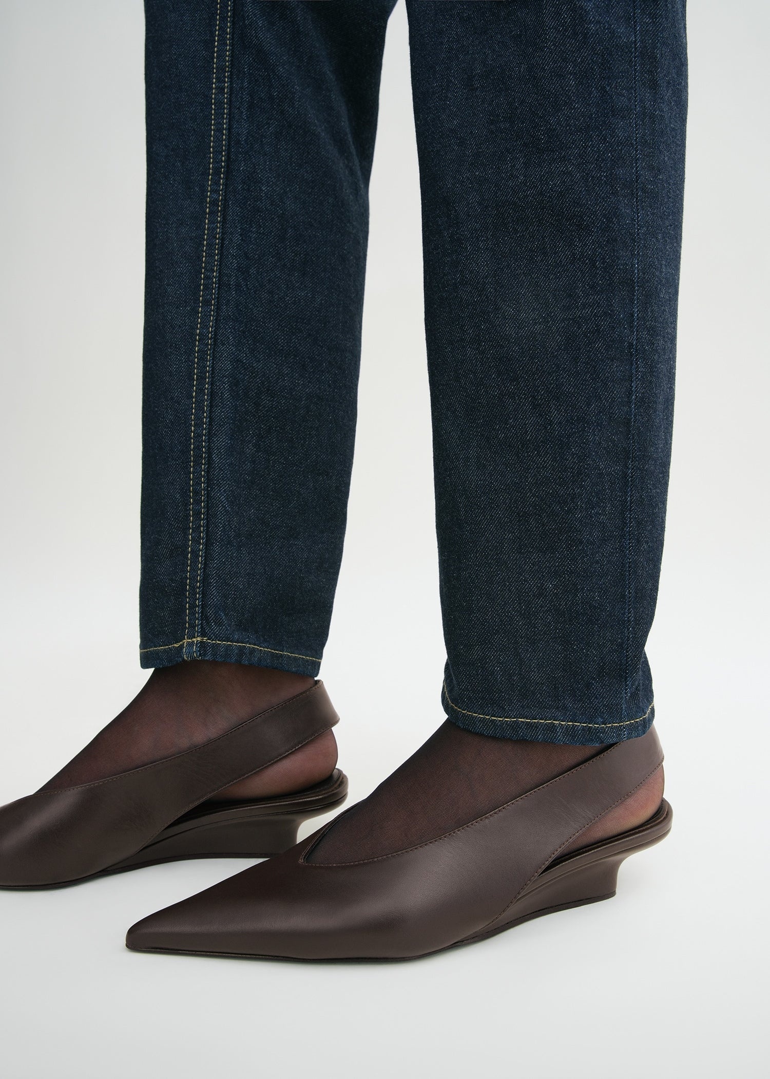 The Wedge-Heel Slingback bark - 3