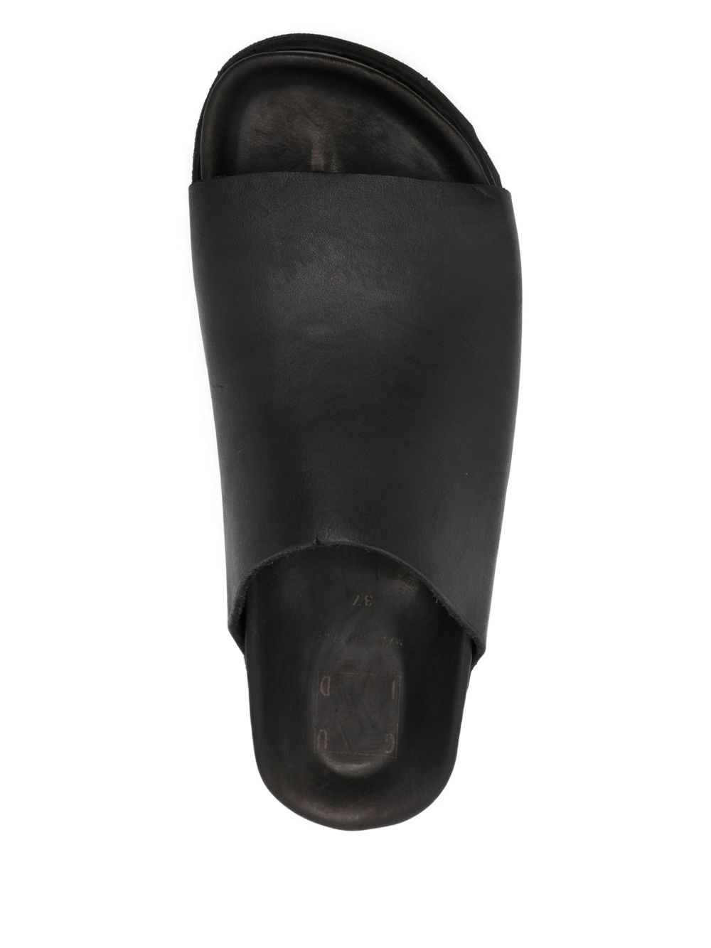 leather slides - 4