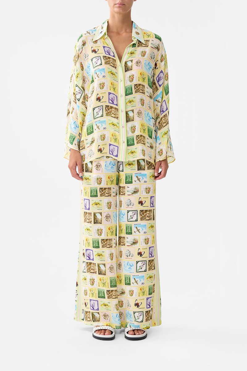 CAMILLA WIDE SLEEVE BLOUSE outlook