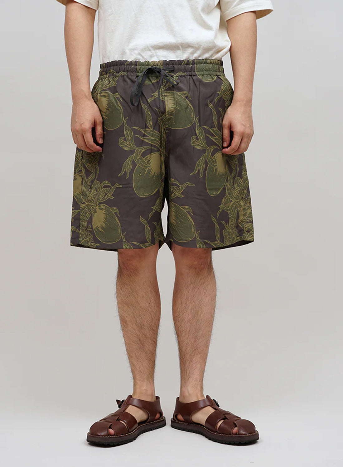 Utility Short Bihar Mango in Grey - 2