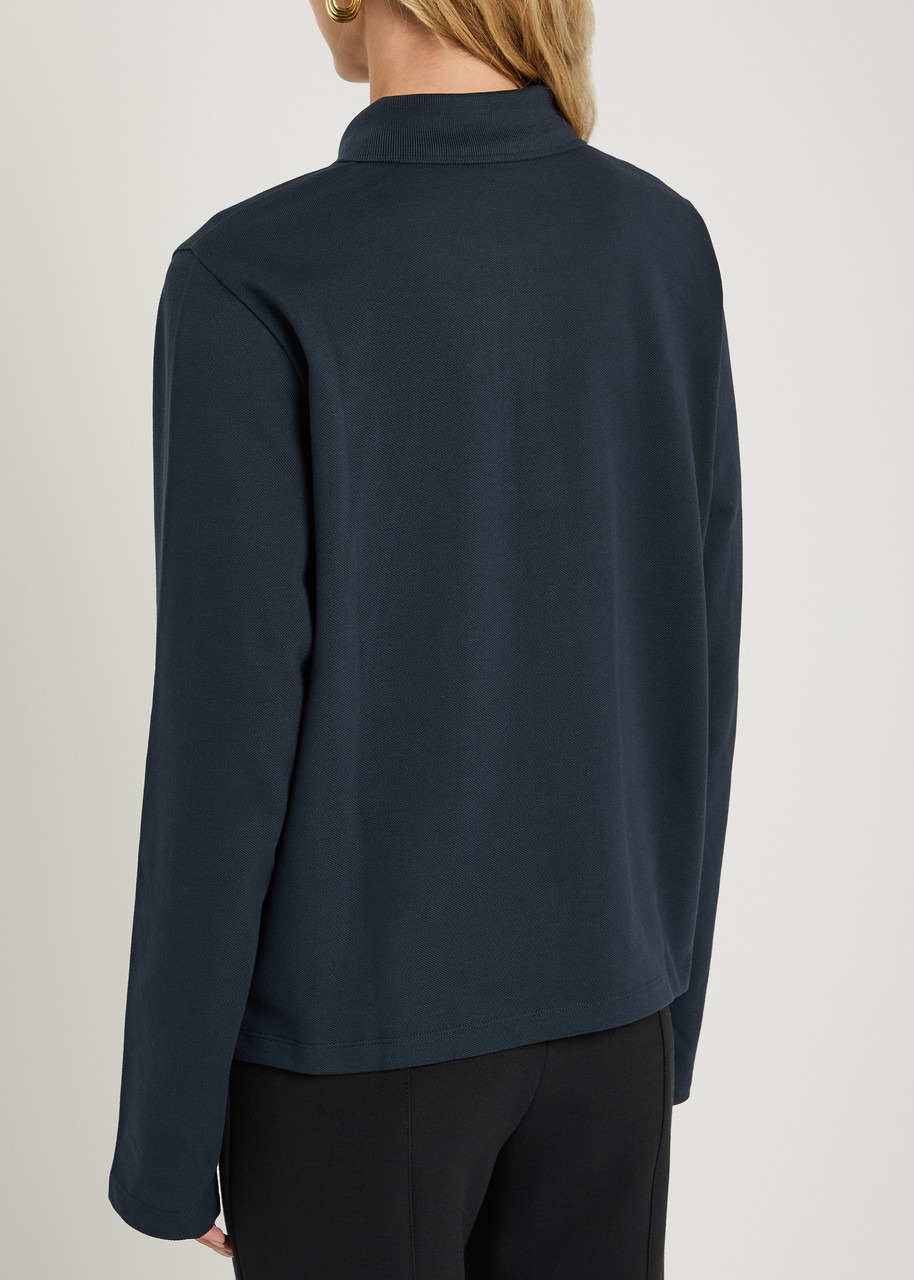 Flore Flore Diana Cotton Piqué Polo Shirt - 3