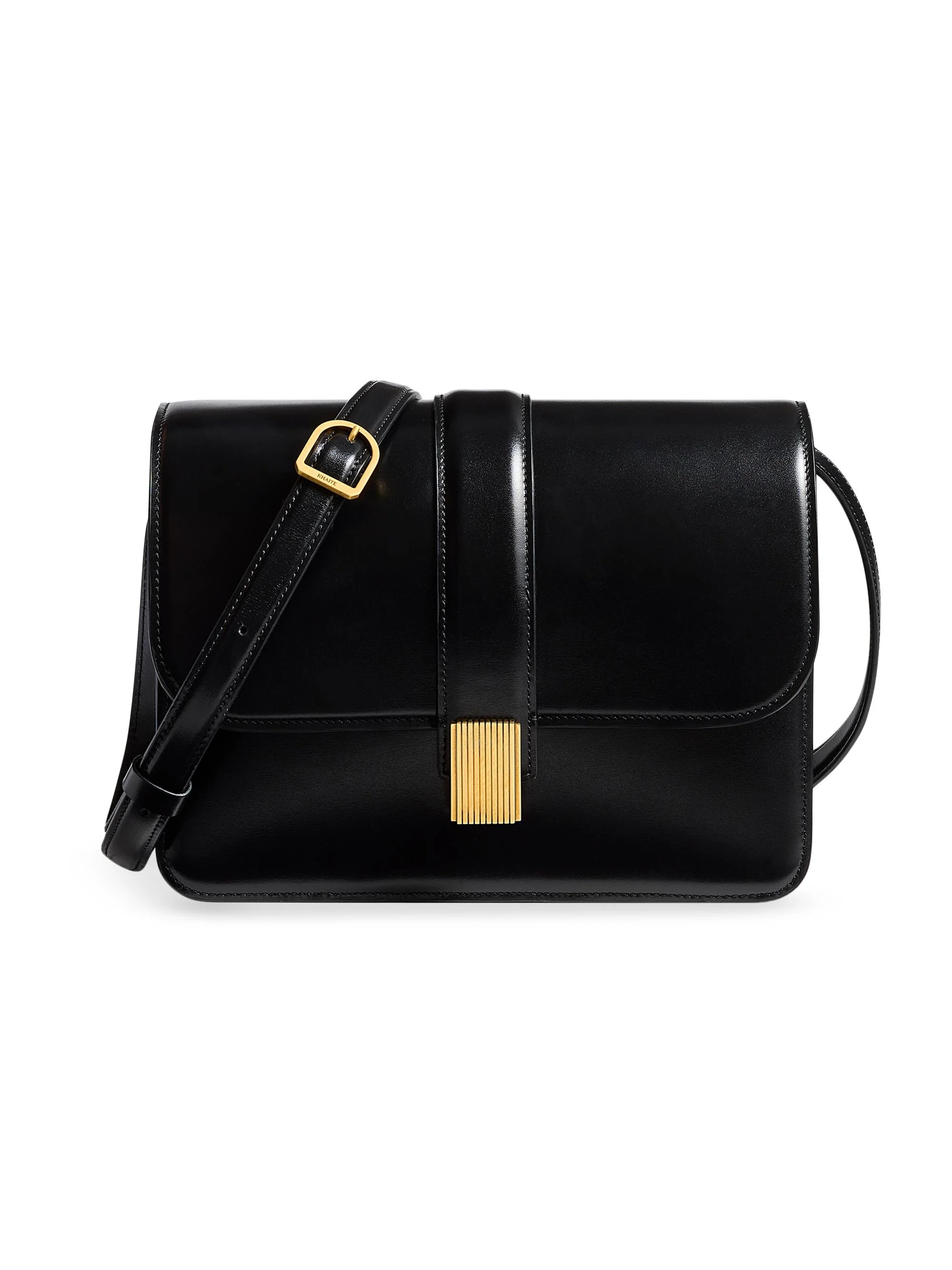 Women's Blake Leather Crossbody Bag - Black - 1