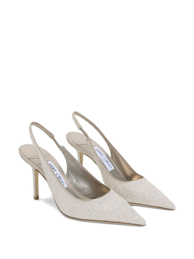 JIMMY CHOO slingback point-toe pumps outlook