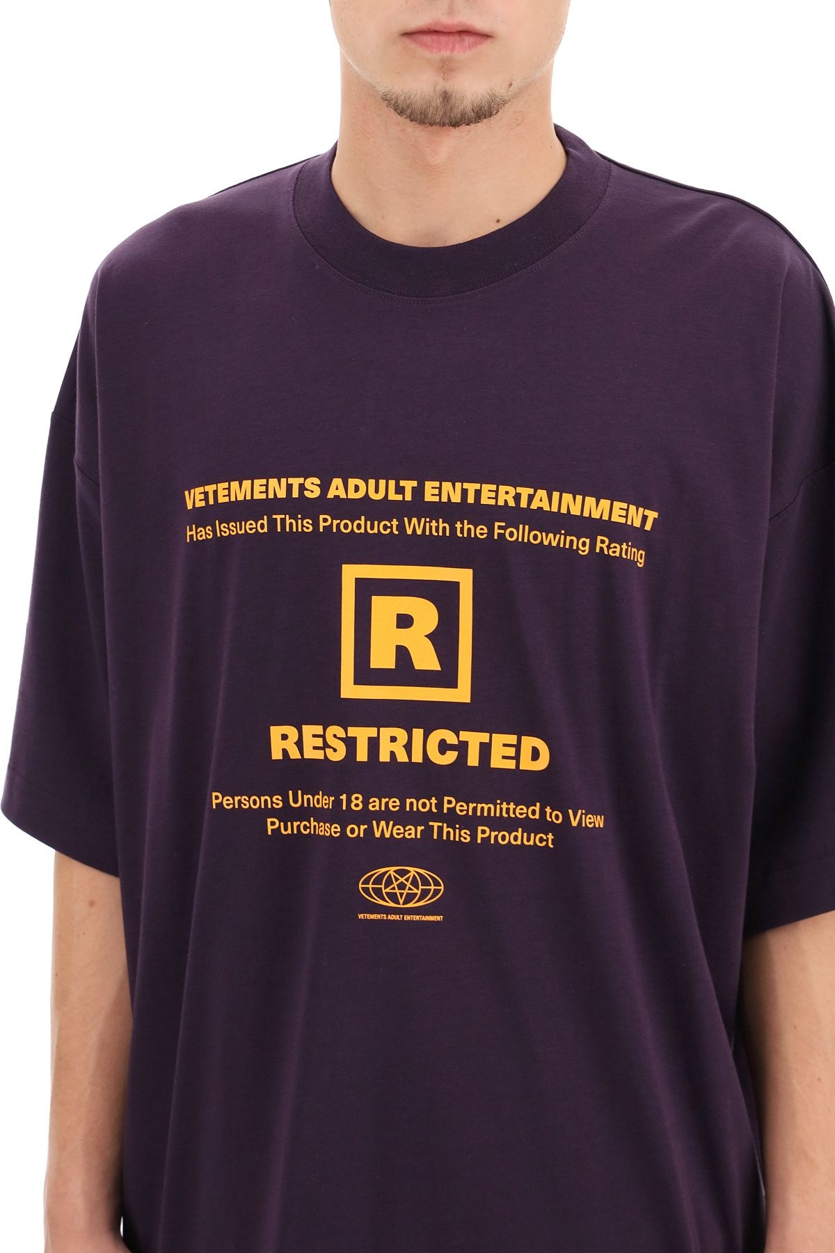 R-RESTRICTED LOGO T-SHIRT - 5