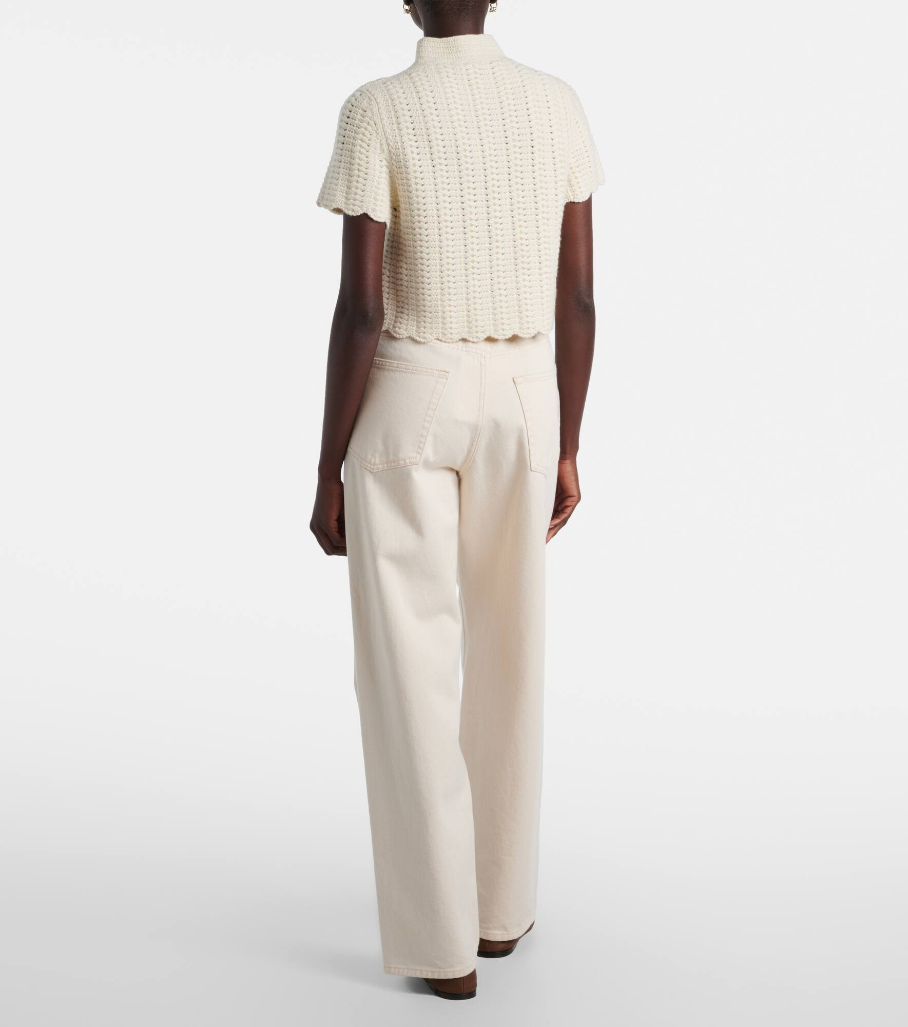Arola knitted cashmere-blend jacket - 3