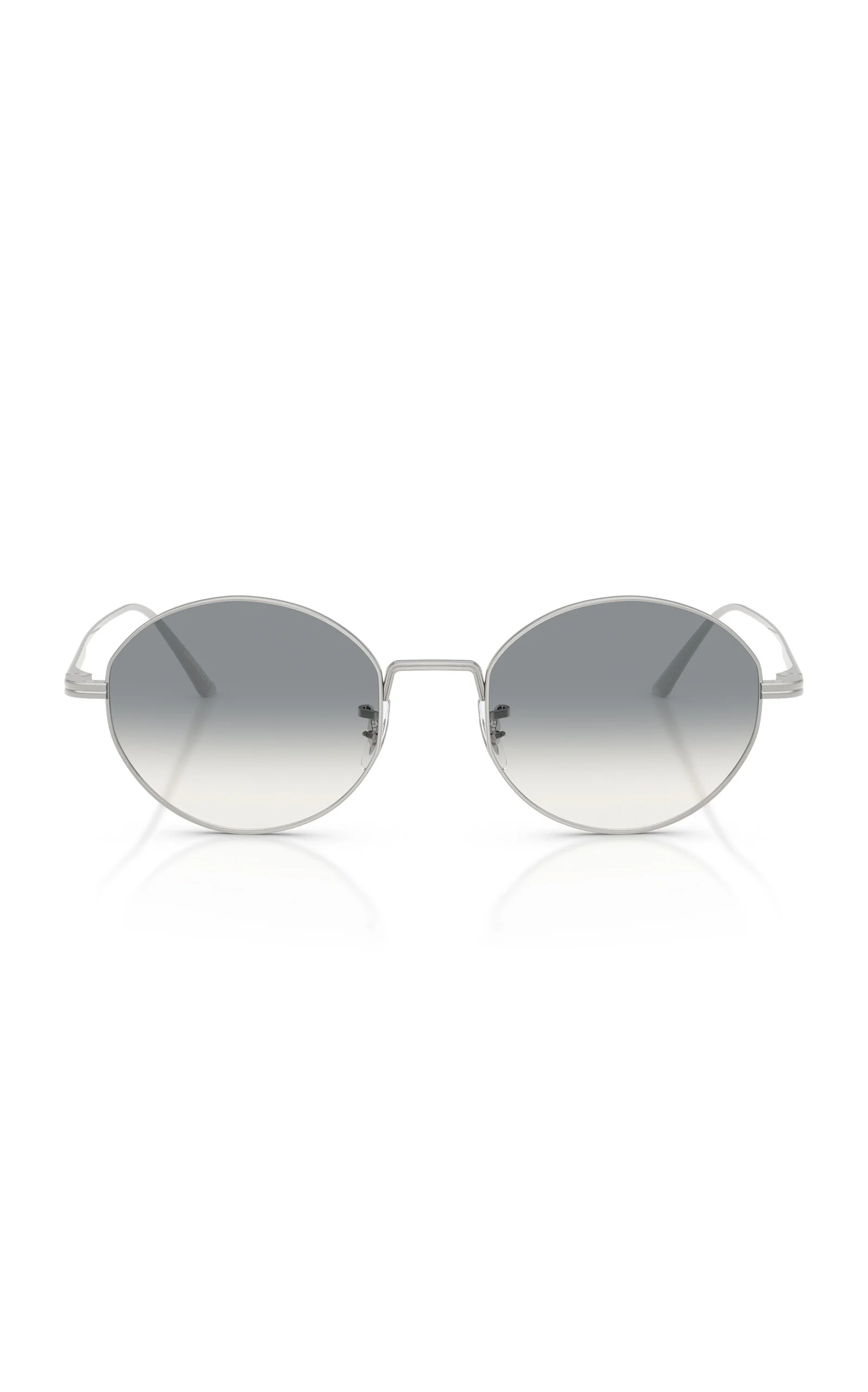 x Oliver Peoples 1994C Round-Frame Metal Sunglasses silver - 1