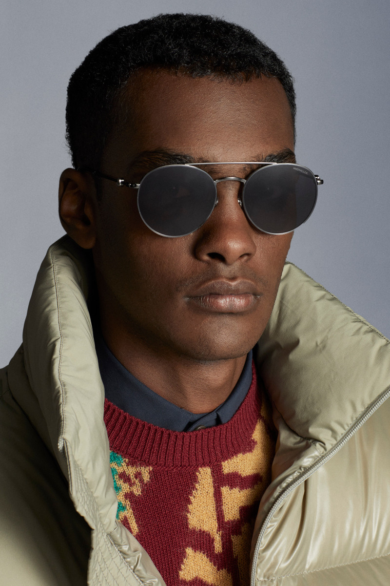 Moncler Metal Logo Sunglasses outlook