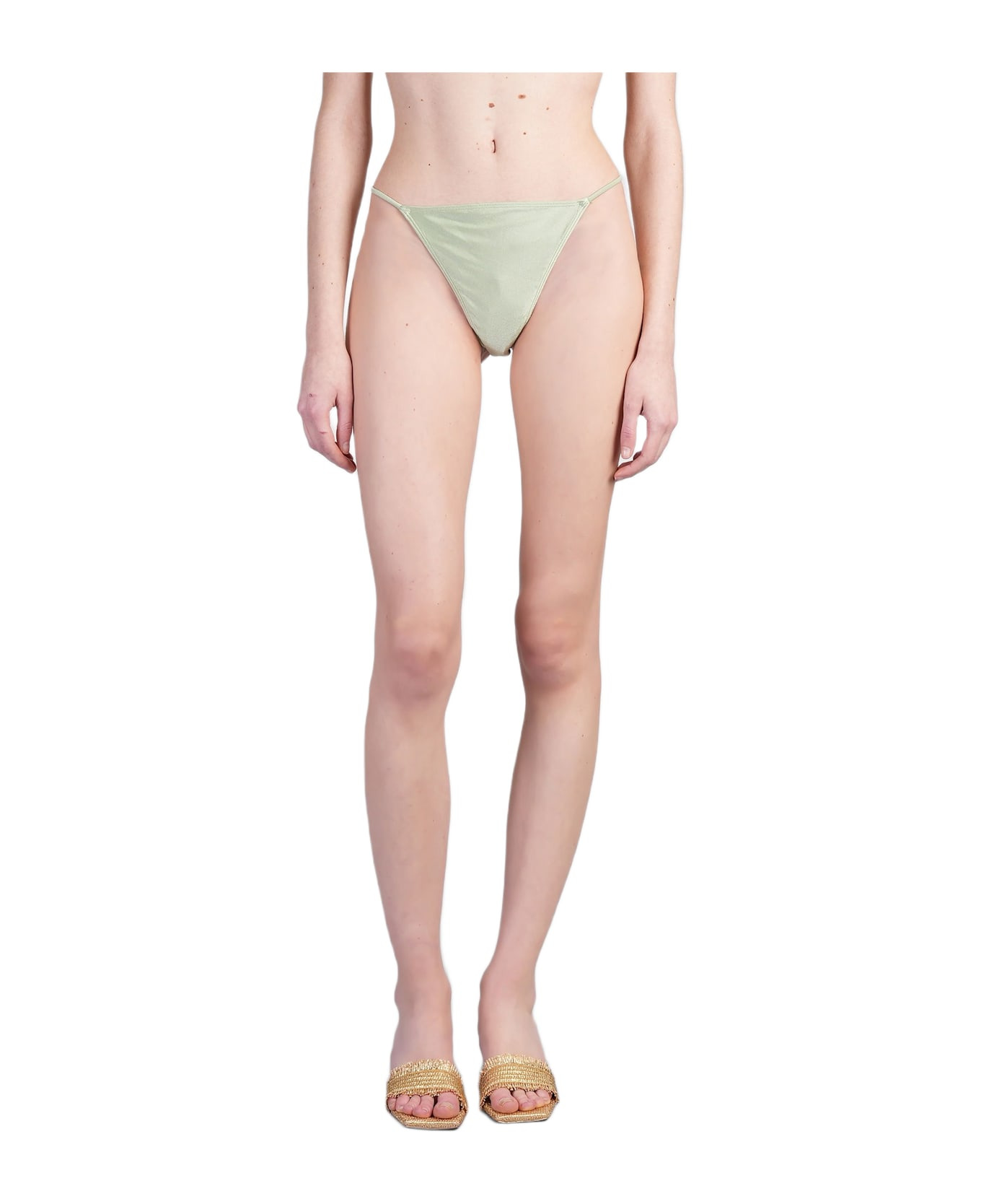Anoki Beachwear In Green Polyamide - 1