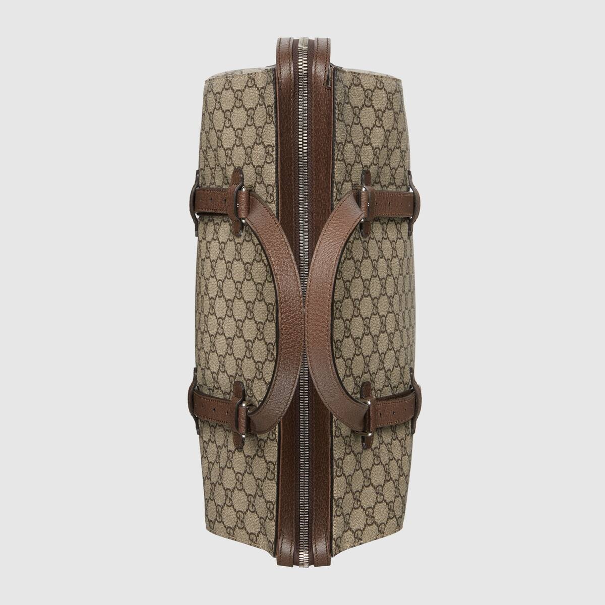 GG tote bag with leather details - 5