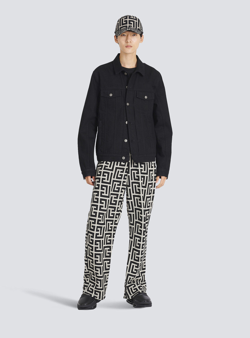 Balmain Eco-designed denim jacket outlook