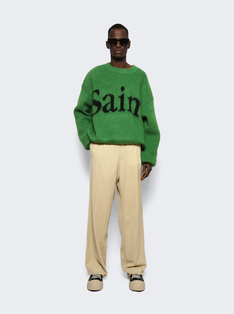 SAINT M×××××× Crewneck Knit Green outlook