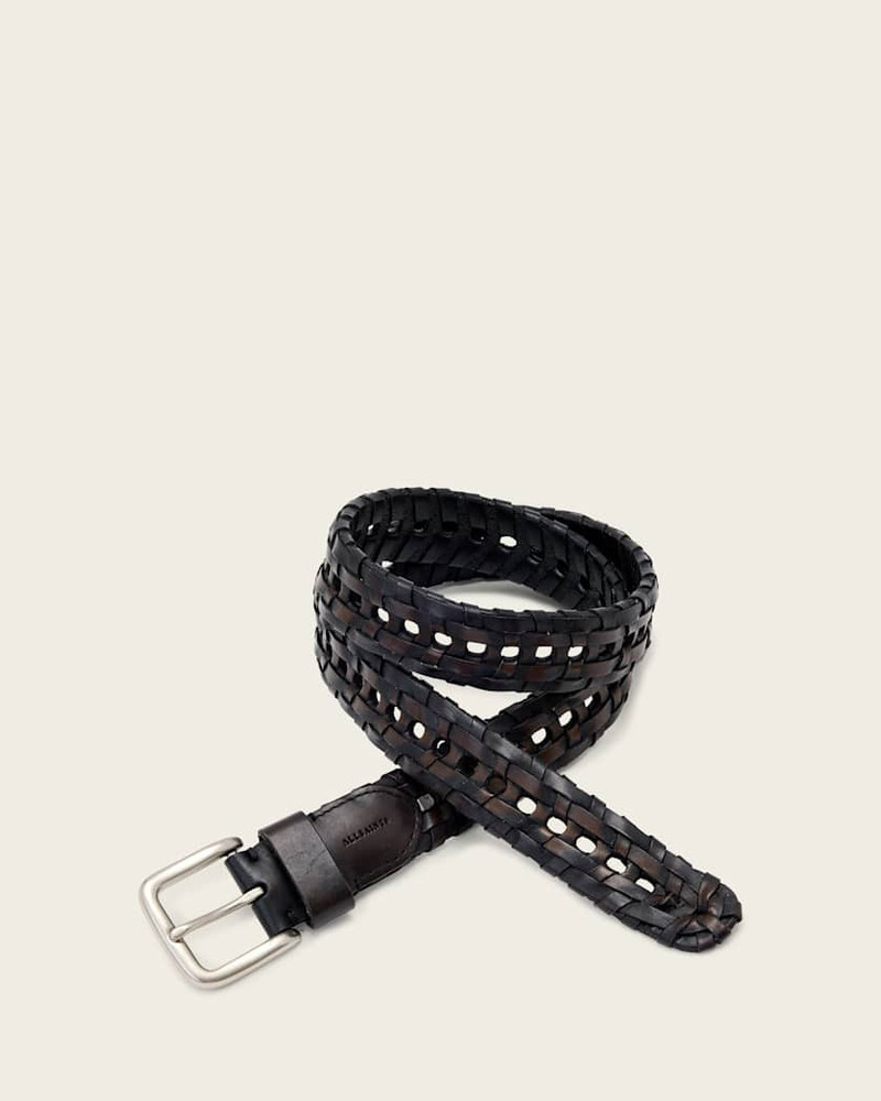 MAC WOVEN LEATHER BELT 1
