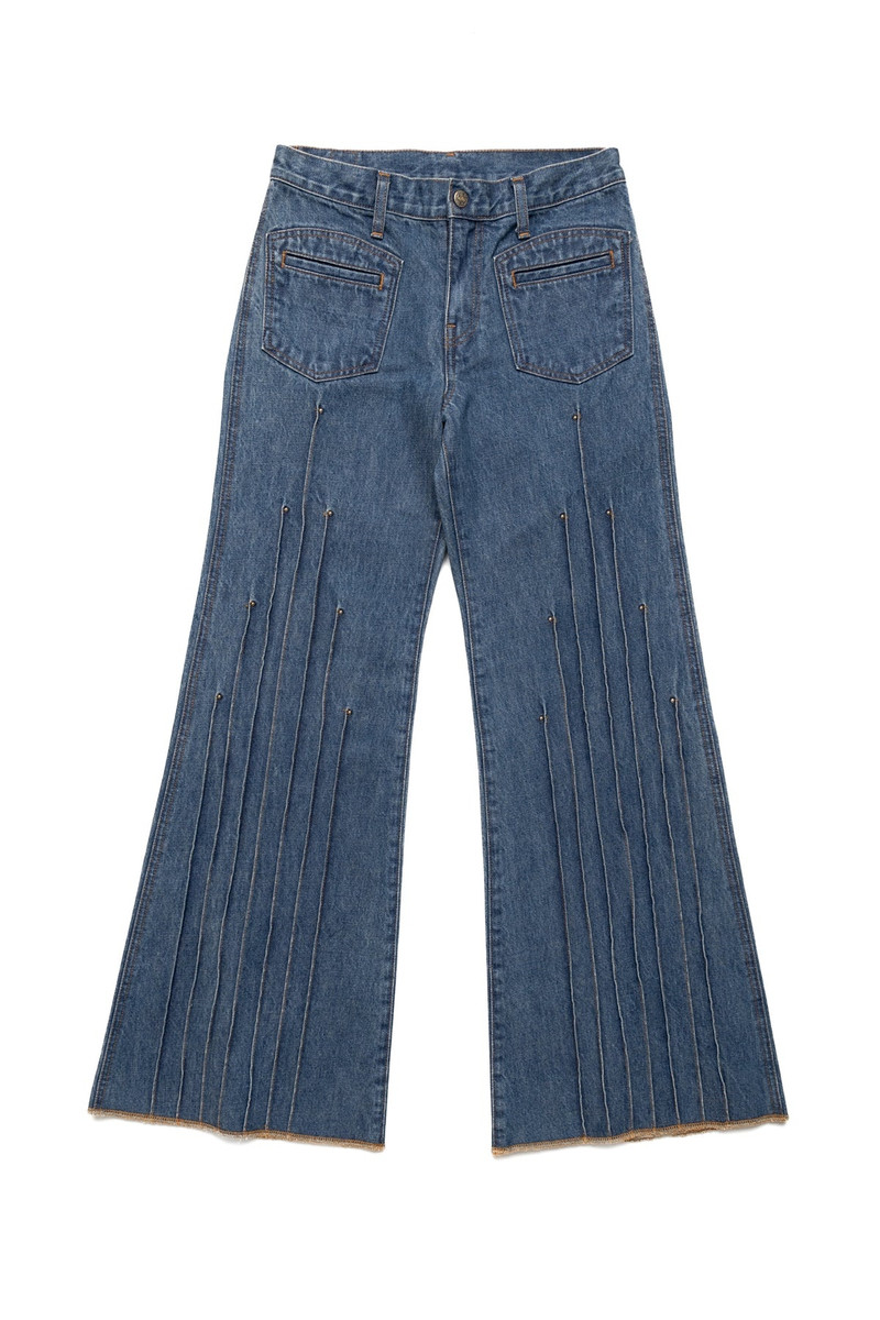 14oz Denim SUNDANCE Flare Pants 1