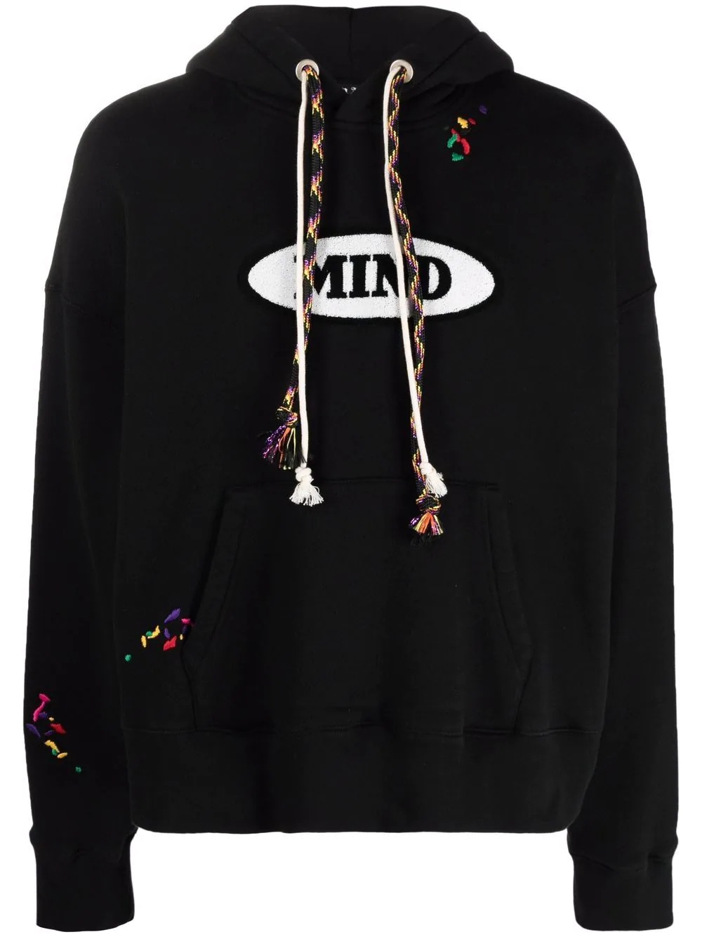 x Missoni Mind graphic logo embroidered hoodie - 1